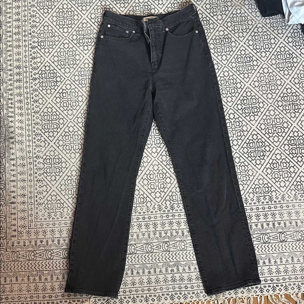 Madewell Charcoal Denim Jeans
